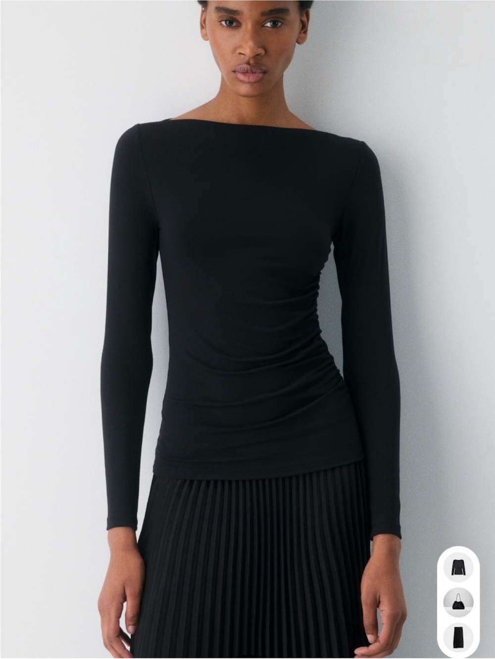 Babaton Goodlux Cara Longsleeve Boatneck size S